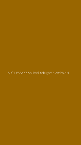 Tampilan Antarmuka Aplikasi Slot Fafa77 Aplikasi Kebugaran Android - 4