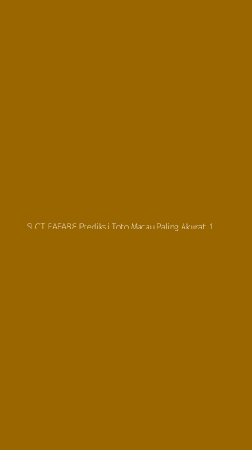 Tampilan Antarmuka Aplikasi Slot Fafa88 Prediksi Toto Macau Paling Akurat - 1