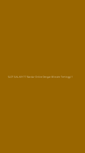 Tampilan Antarmuka Aplikasi Slot Galaxy77 Bandar Online Dengan Winrate Tertinggi - 1