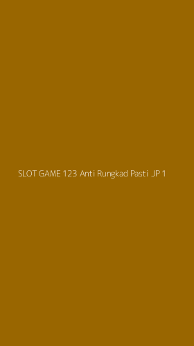 Tampilan Antarmuka Aplikasi Slot Game 123 Anti Rungkad Pasti Jp - 1