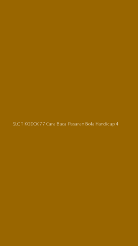 Tampilan Antarmuka Aplikasi Slot Kodok77 Cara Baca Pasaran Bola Handicap - 4