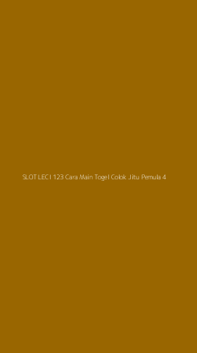 Tampilan Antarmuka Aplikasi Slot Leci 123 Cara Main Togel Colok Jitu Pemula - 4