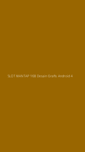 Tampilan Antarmuka Aplikasi Slot Mantap 168 Desain Grafis Android - 4