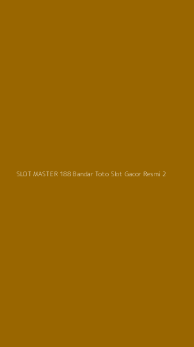 Tampilan Antarmuka Aplikasi Slot Master 188 Bandar Toto Slot Gacor Resmi - 2