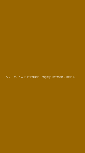 Tampilan Antarmuka Aplikasi Slot Maxwin Panduan Lengkap Bermain Aman - 4