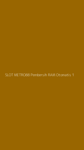 Tampilan Antarmuka Aplikasi Slot Metro88 Pembersih Ram Otomatis - 1
