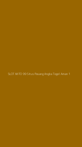 Tampilan Antarmuka Aplikasi Slot Mito 99 Situs Pasang Angka Togel Aman - 1