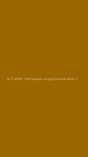 Tampilan Antarmuka Aplikasi Slot Moro 188 Panduan Lengkap Bermain Aman - 3