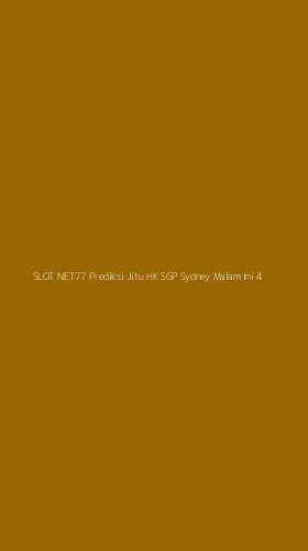 Tampilan Antarmuka Aplikasi Slot Net77 Prediksi Jitu Hk Sgp Sydney Malam Ini - 4