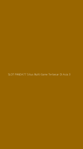 Tampilan Antarmuka Aplikasi Slot Panda77 Situs Multi Game Terbesar Di Asia - 3
