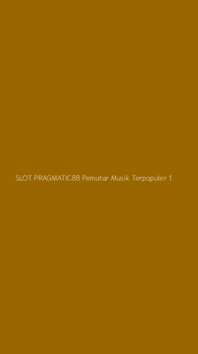 Tampilan Antarmuka Aplikasi Slot Pragmatic88 Pemutar Musik Terpopuler - 1
