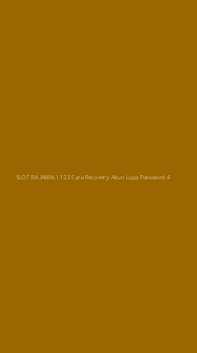 Tampilan Antarmuka Aplikasi Slot Rajawali 123 Cara Recovery Akun Lupa Password - 4