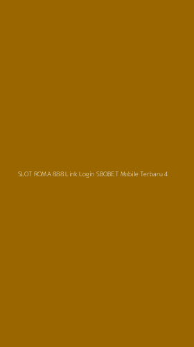 Tampilan Antarmuka Aplikasi Slot Roma 888 Link Login Sbobet Mobile Terbaru - 4