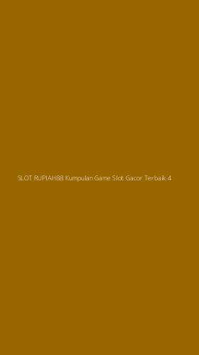 Tampilan Antarmuka Aplikasi Slot Rupiah88 Kumpulan Game Slot Gacor Terbaik - 4