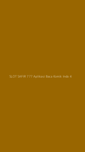 Tampilan Antarmuka Aplikasi Slot Safir 777 Aplikasi Baca Komik Indo - 4