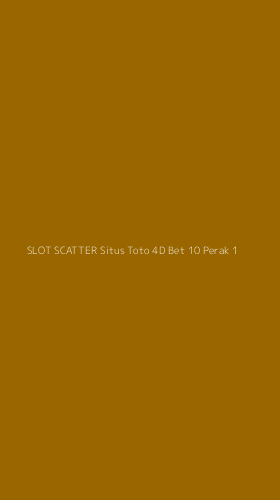 Tampilan Antarmuka Aplikasi Slot Scatter Situs Toto 4d Bet 10 Perak - 1