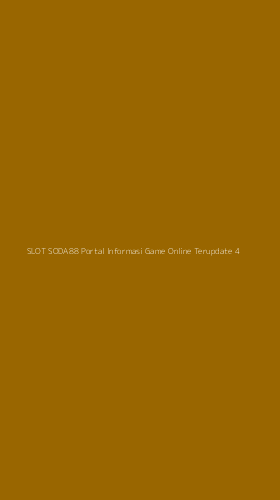 Tampilan Antarmuka Aplikasi Slot Soda88 Portal Informasi Game Online Terupdate - 4