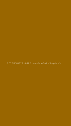 Tampilan Antarmuka Aplikasi Slot Sultan77 Portal Informasi Game Online Terupdate - 3