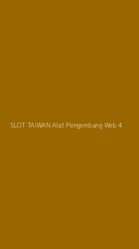 Tampilan Antarmuka Aplikasi Slot Taiwan Alat Pengembang Web - 4