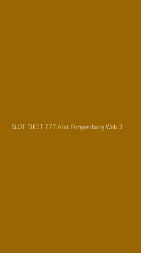 Tampilan Antarmuka Aplikasi Slot Tiket 777 Alat Pengembang Web - 3