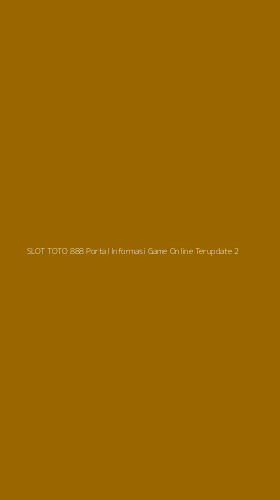 Tampilan Antarmuka Aplikasi Slot Toto 888 Portal Informasi Game Online Terupdate - 2