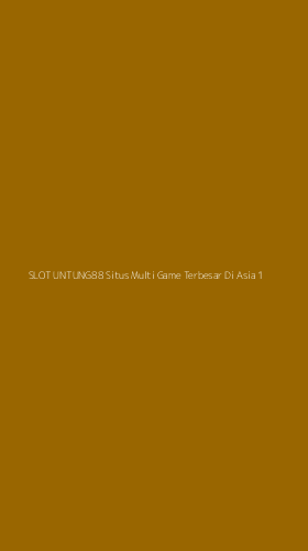 Tampilan Antarmuka Aplikasi Slot Untung88 Situs Multi Game Terbesar Di Asia - 1
