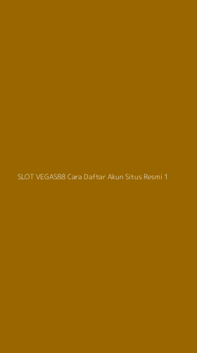 Tampilan Antarmuka Aplikasi Slot Vegas88 Cara Daftar Akun Situs Resmi - 1