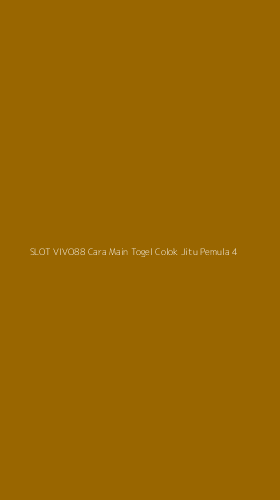 Tampilan Antarmuka Aplikasi Slot Vivo88 Cara Main Togel Colok Jitu Pemula - 4