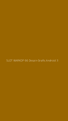 Tampilan Antarmuka Aplikasi Slot Warkop 66 Desain Grafis Android - 3