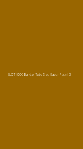 Tampilan Antarmuka Aplikasi Slot1000 Bandar Toto Slot Gacor Resmi - 3