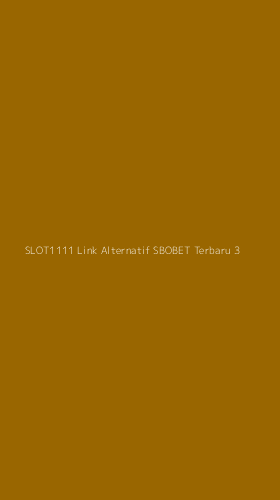 Tampilan Antarmuka Aplikasi Slot1111 Link Alternatif Sbobet Terbaru - 3