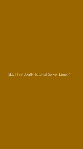 Tampilan Antarmuka Aplikasi Slot138 Login Tutorial Server Linux - 4