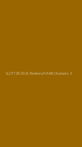 Tampilan Antarmuka Aplikasi Slot138 Zeus Pembersih Ram Otomatis - 3