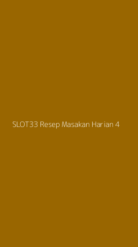 Tampilan Antarmuka Aplikasi Slot33 Resep Masakan Harian - 4