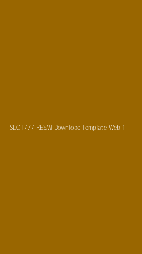 Tampilan Antarmuka Aplikasi Slot777 Resmi Download Template Web - 1