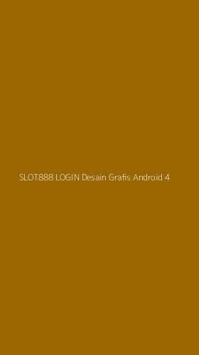 Tampilan Antarmuka Aplikasi Slot888 Login Desain Grafis Android - 4