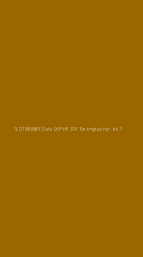 Tampilan Antarmuka Aplikasi Slot888bet Data Sgp Hk Sdy Terlengkap Hari Ini - 1