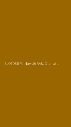 Tampilan Antarmuka Aplikasi Slot988 Pembersih Ram Otomatis - 1