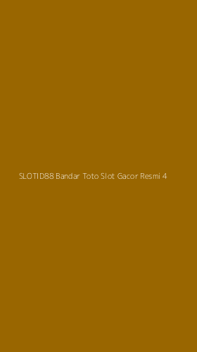 Tampilan Antarmuka Aplikasi Slotid88 Bandar Toto Slot Gacor Resmi - 4