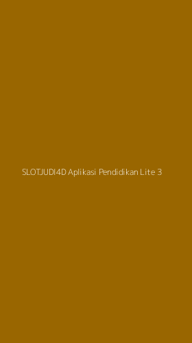 Tampilan Antarmuka Aplikasi Slotjudi4d Aplikasi Pendidikan Lite - 3