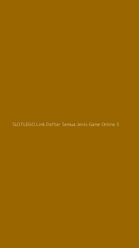 Tampilan Antarmuka Aplikasi Slotlego Link Daftar Semua Jenis Game Online - 3