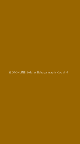 Tampilan Antarmuka Aplikasi Slotonline Belajar Bahasa Inggris Cepat - 4