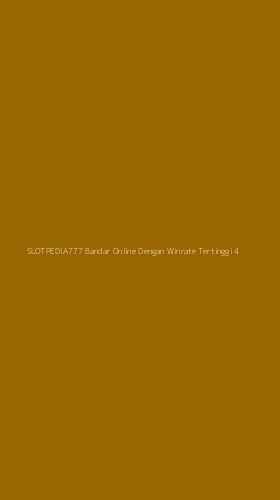 Tampilan Antarmuka Aplikasi Slotpedia777 Bandar Online Dengan Winrate Tertinggi - 4