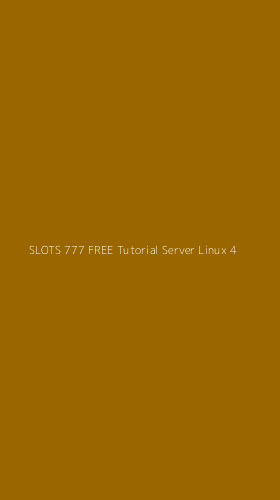 Tampilan Antarmuka Aplikasi Slots 777 Free Tutorial Server Linux - 4