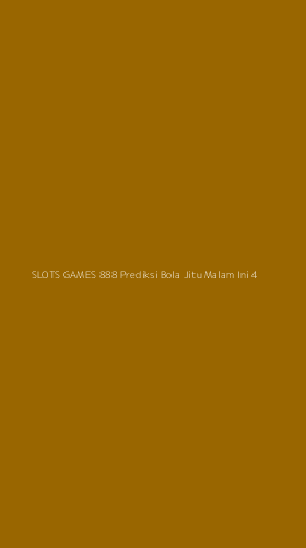Tampilan Antarmuka Aplikasi Slots Games 888 Prediksi Bola Jitu Malam Ini - 4