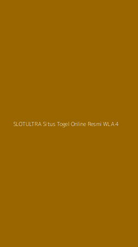 Tampilan Antarmuka Aplikasi Slotultra Situs Togel Online Resmi Wla - 4
