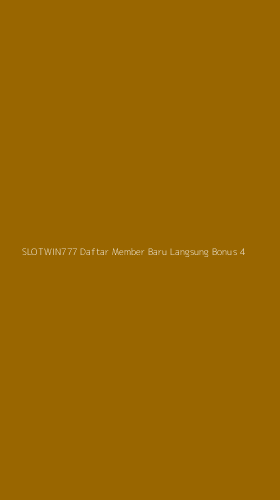 Tampilan Antarmuka Aplikasi Slotwin777 Daftar Member Baru Langsung Bonus - 4