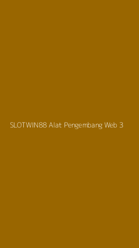 Tampilan Antarmuka Aplikasi Slotwin88 Alat Pengembang Web - 3