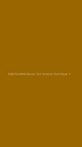 Tampilan Antarmuka Aplikasi Sobatgaming Bandar Slot Terbesar Pasti Bayar - 3