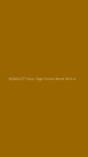Tampilan Antarmuka Aplikasi Sodaslot Situs Togel Online Resmi Wla - 4